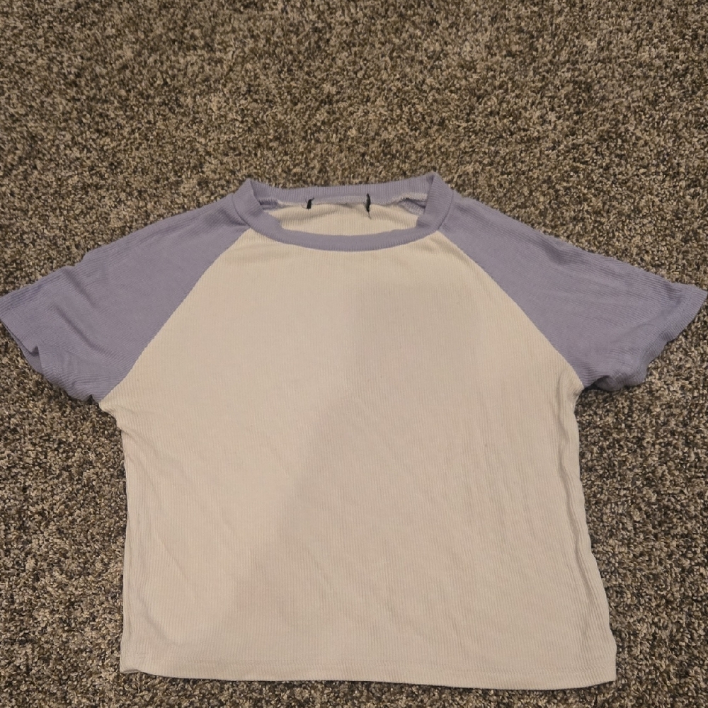 Two-Tone Raglan Sleeve T-Shirt